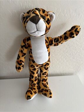 Peek-A-Boo Toys Leopard Cheetah Plush Stuffed Animal Long Tail